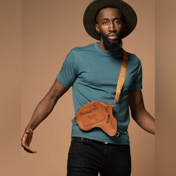 Orijin Culture Unisex African Map Bag - Picture 12 of 12